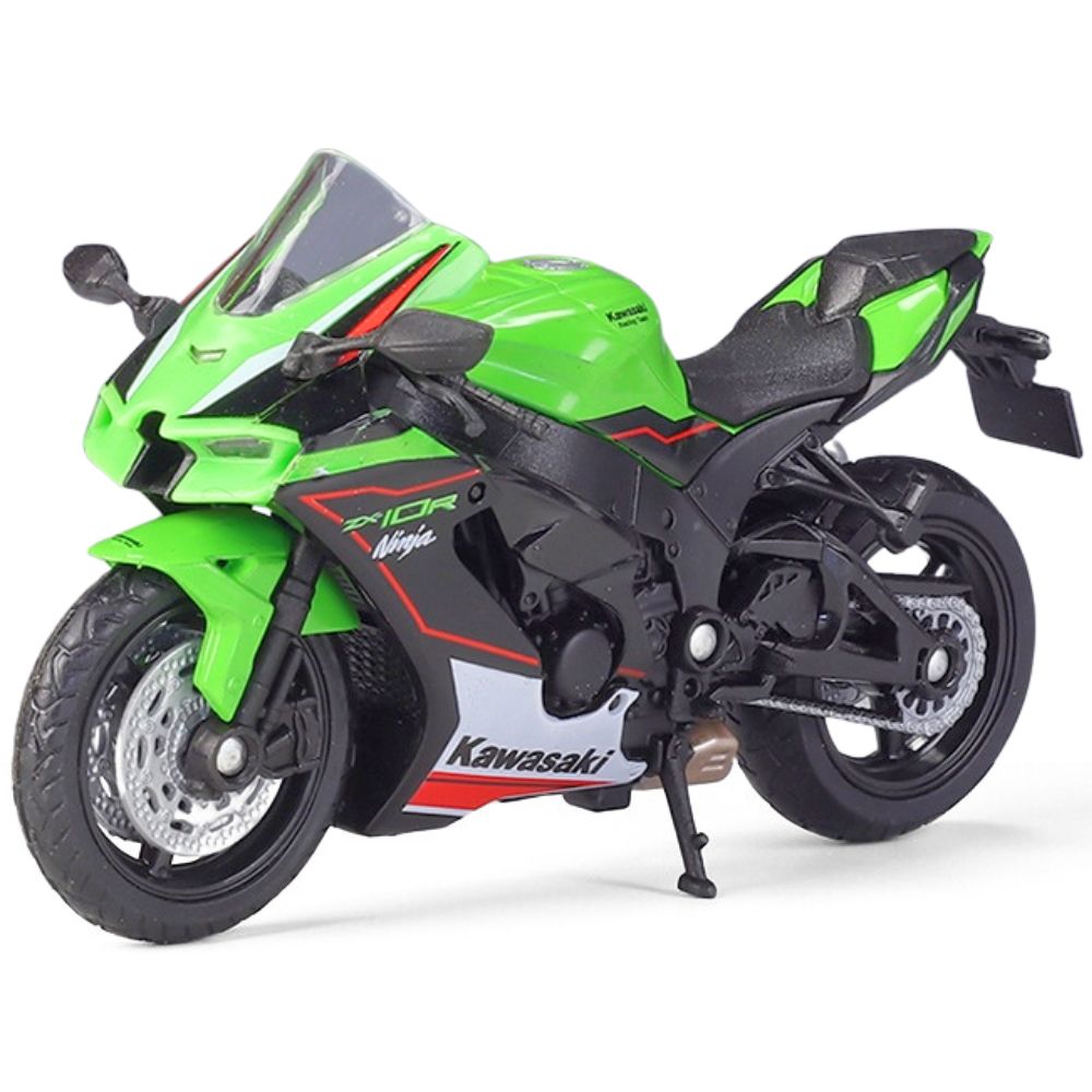 1:18 Kawasaki Ninja 2021 ZX-10R Motorcycle Model