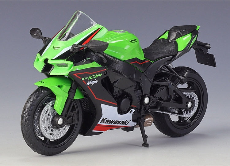 1:18 Kawasaki Ninja 2021 ZX-10R Motorcycle Model