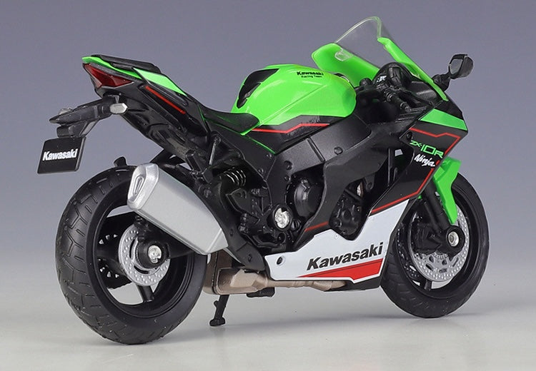 1:18 Kawasaki Ninja 2021 ZX-10R Motorcycle Model