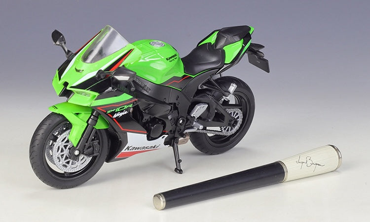 1:12 Kawasaki Ninja 2021 ZX-10R Motorcycle Model