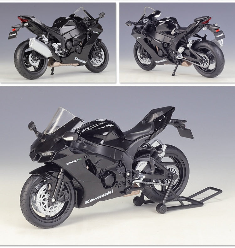 1:12 Kawasaki Ninja 2021 ZX-10R Motorcycle Model