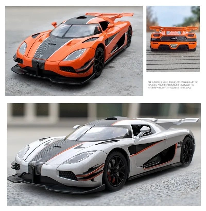 1:24 Koenigsegg 2014 One1 Die Cast Model Car