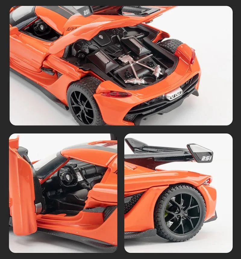 1:32 Koenigsegg 2021 Jesko Die Cast Model Car