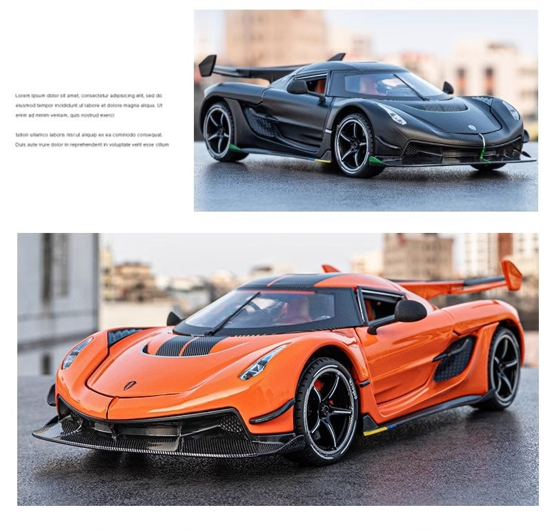 1:24 Koenigsegg 2021 Jesko Die Cast Model Car