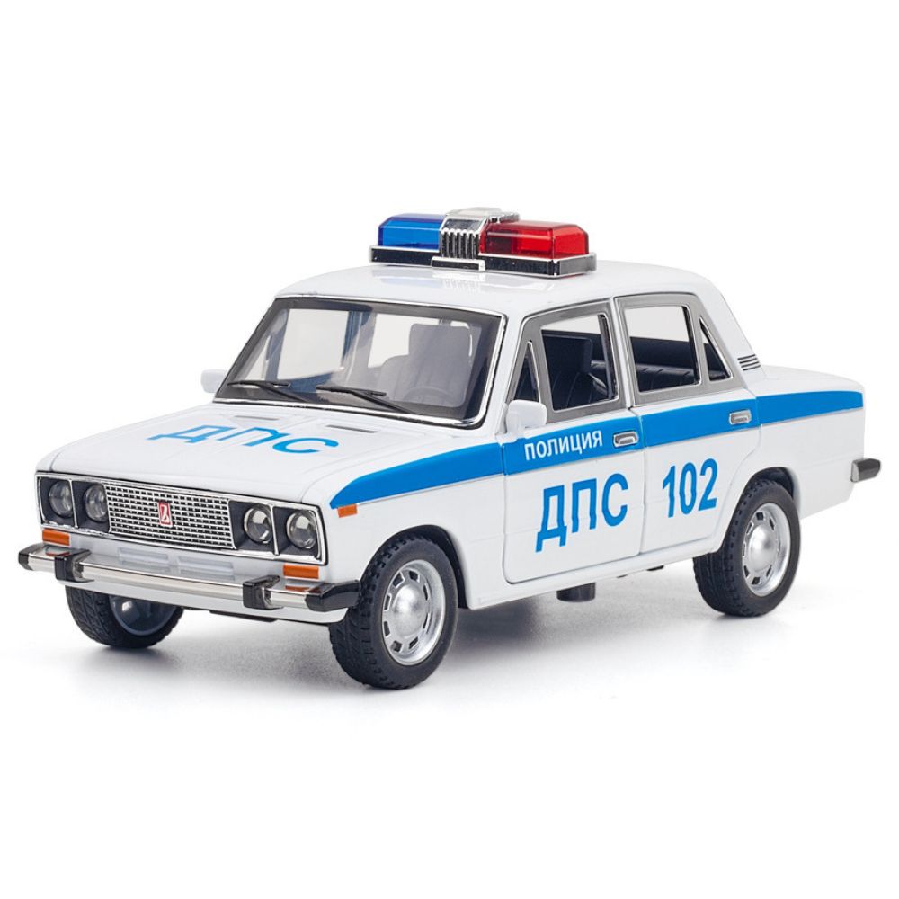 1:24 Lada 1976 2106/1600 Police Die Cast Model Car