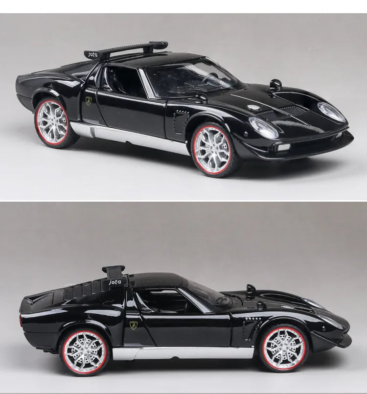 1:32 Lamborghini 1970 Miura P400 Jota Die Cast Model Car