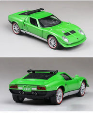 1:32 Lamborghini 1970 Miura P400 Jota Die Cast Model Car