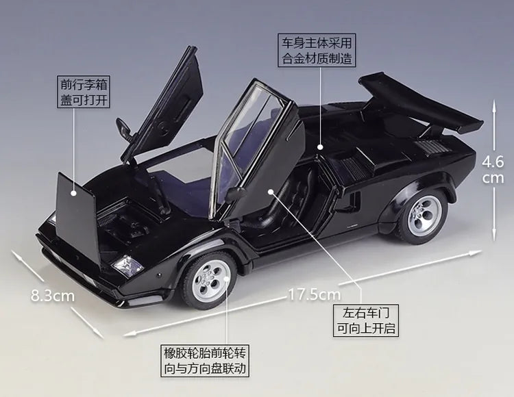 1:24 Lamborghini 1974 Countach LP 5000 QV 