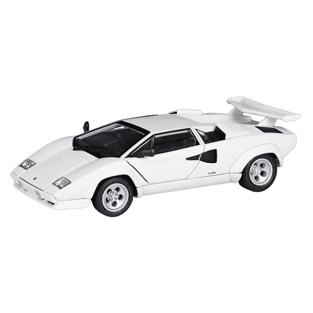 1:24 Lamborghini 1974 Countach LP 5000 QV White Die Cast Model Car