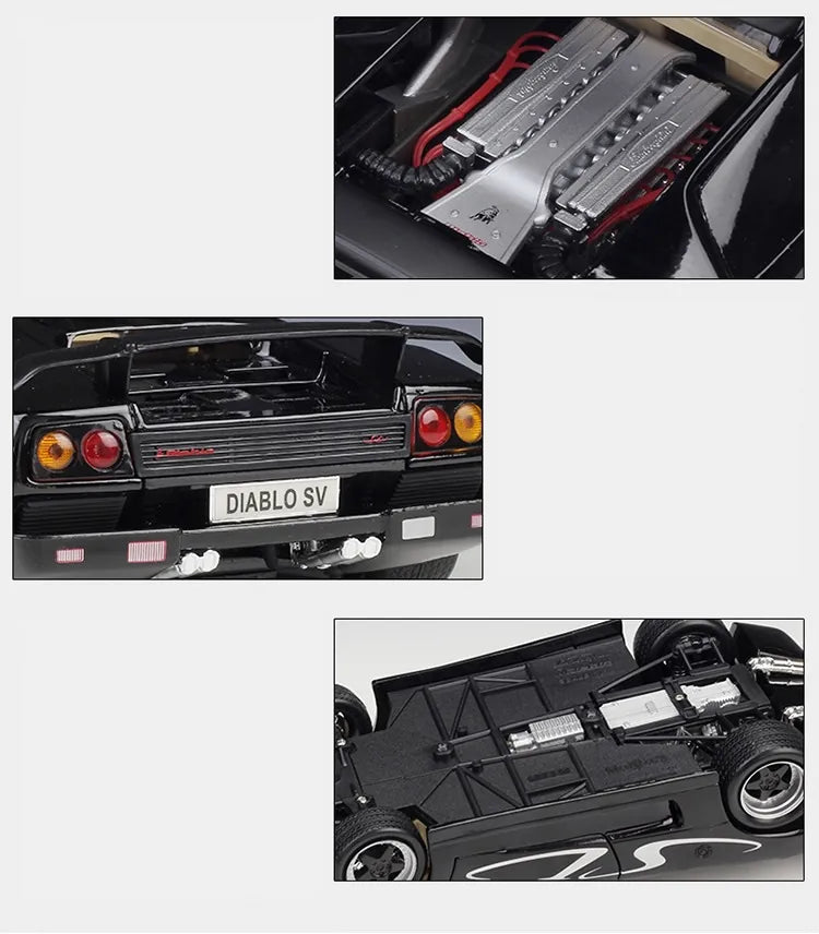 1:18 Lamborghini 1990 Diablo SV SE30 Die Cast Model Car