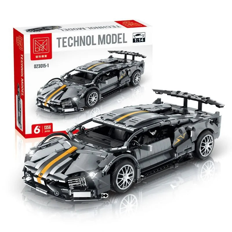 1:14 Blocchi da costruzione Lamborghini 2009 Murciélago LP670–4 