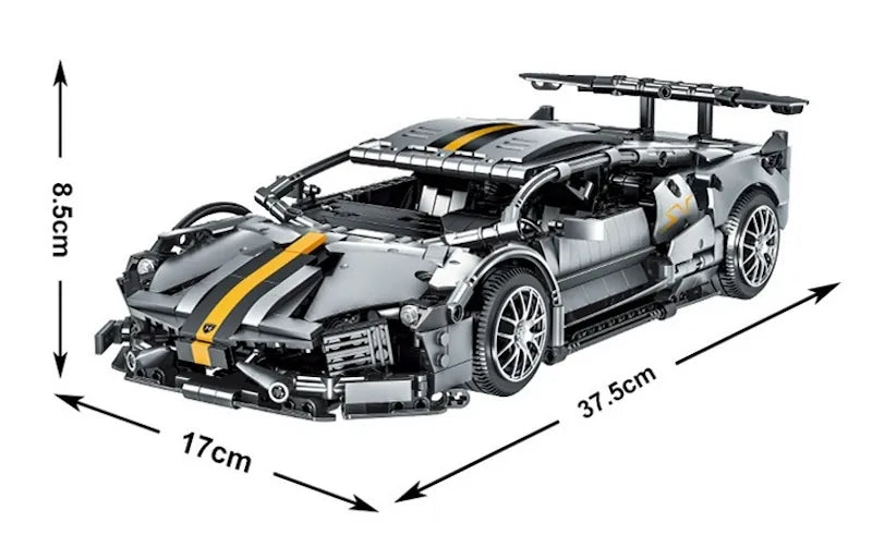 1:14 Blocchi da costruzione Lamborghini 2009 Murciélago LP670–4 