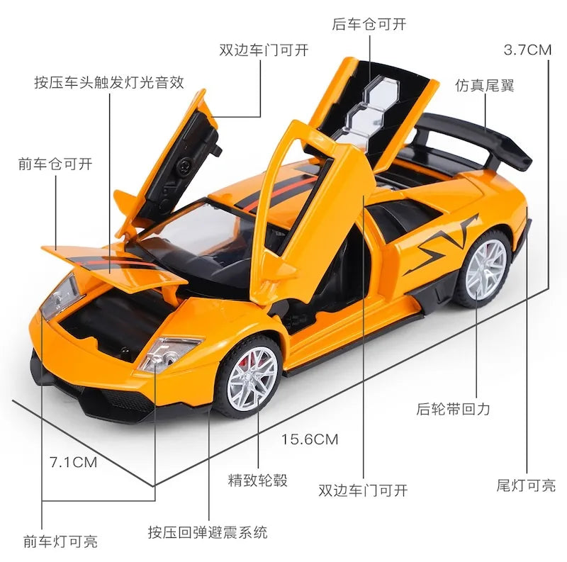 1:32 Lamborghini 2009 Murciélago LP670–4 