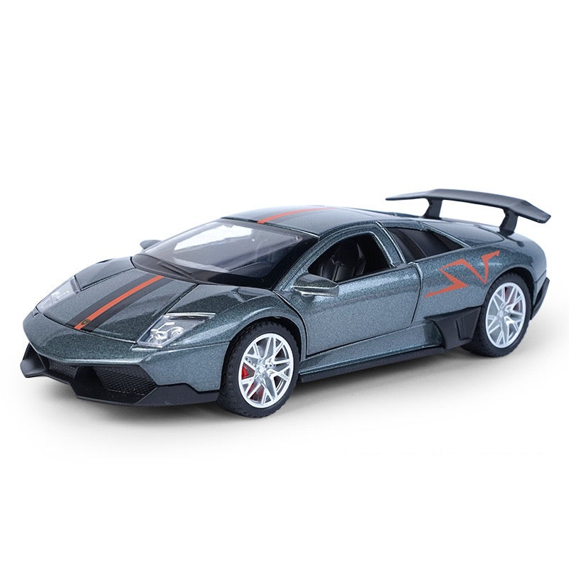 1:32 Lamborghini 2009 Murciélago LP670–4 Black Die Cast Model Car