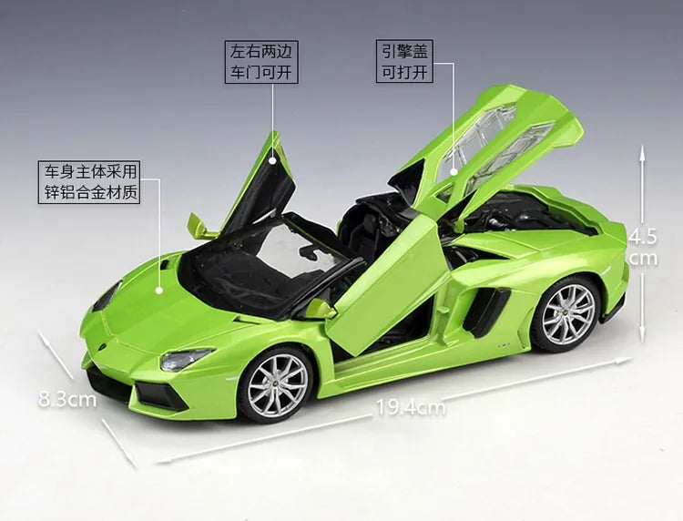 1:24 Assembly Line Lamborghini 2013 Aventador LP700-4 Die Cast Model Car