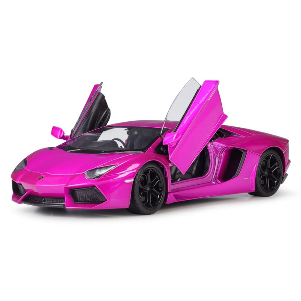 1:24 Lamborghini 2013 Aventador LP700-4 Purple Die Cast Model Car