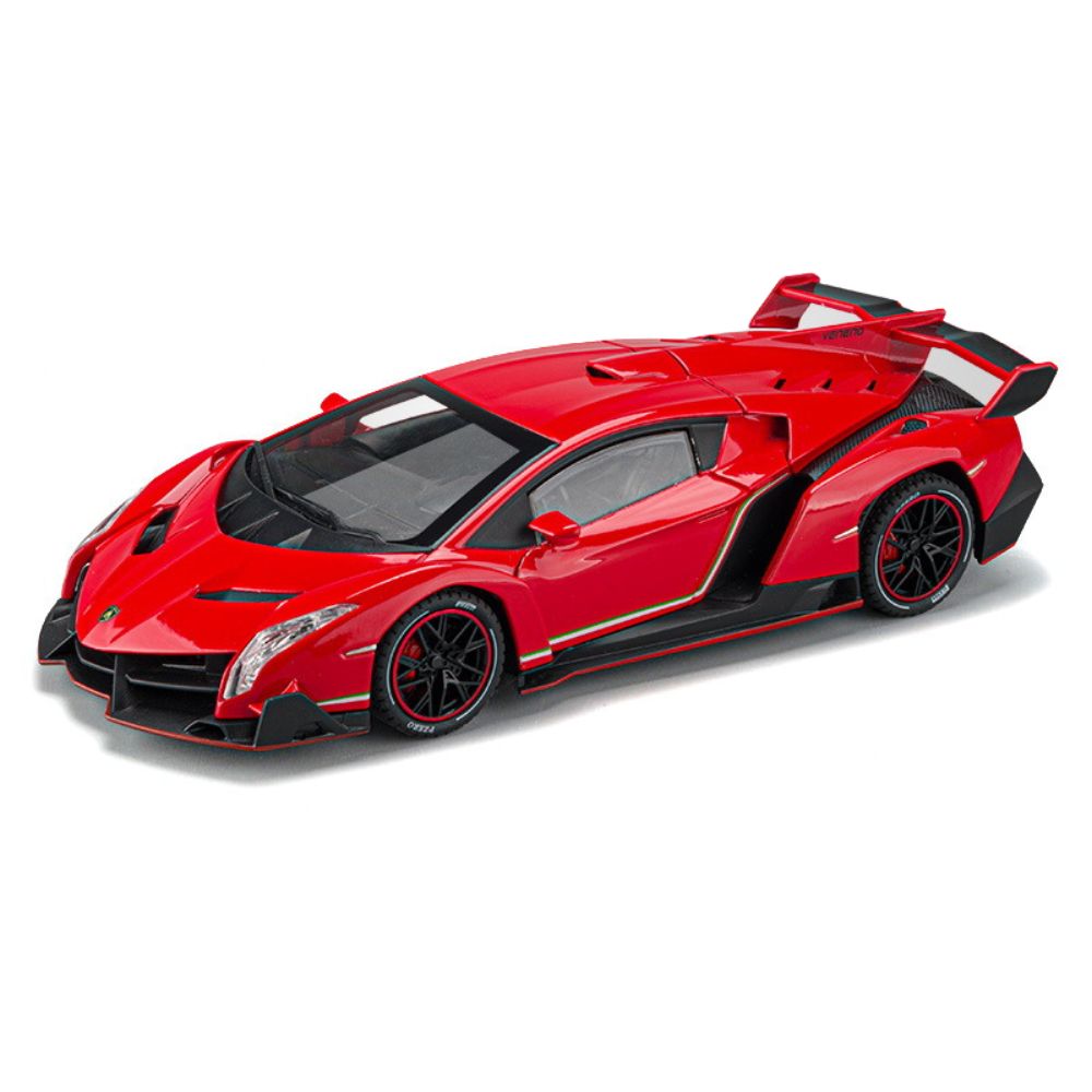 1:24 Lamborghini 2013 Veneno Red Die Cast Model Car