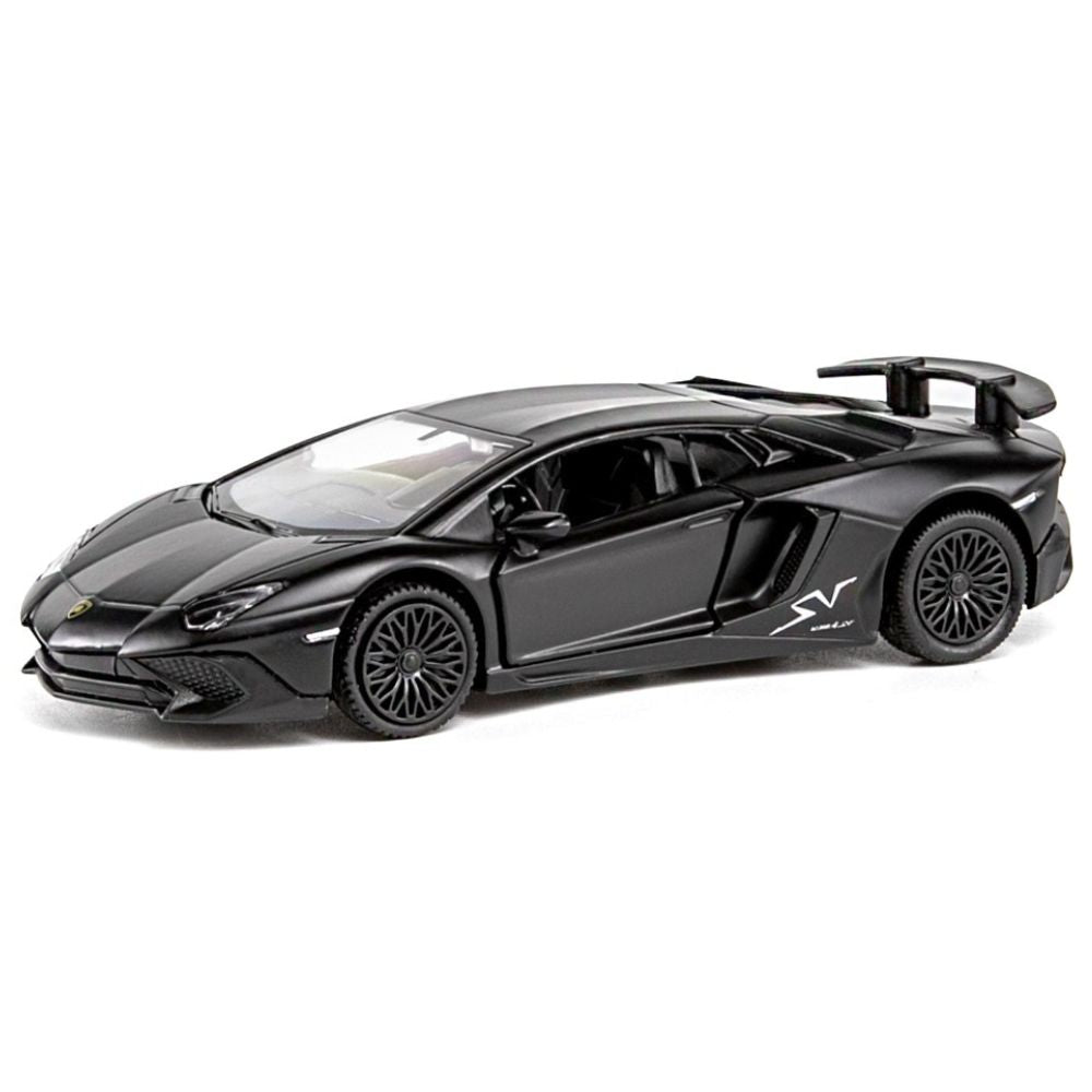 1:36 Lamborghini 2016 Aventador LP750-4 SV Black Die Cast Model Car