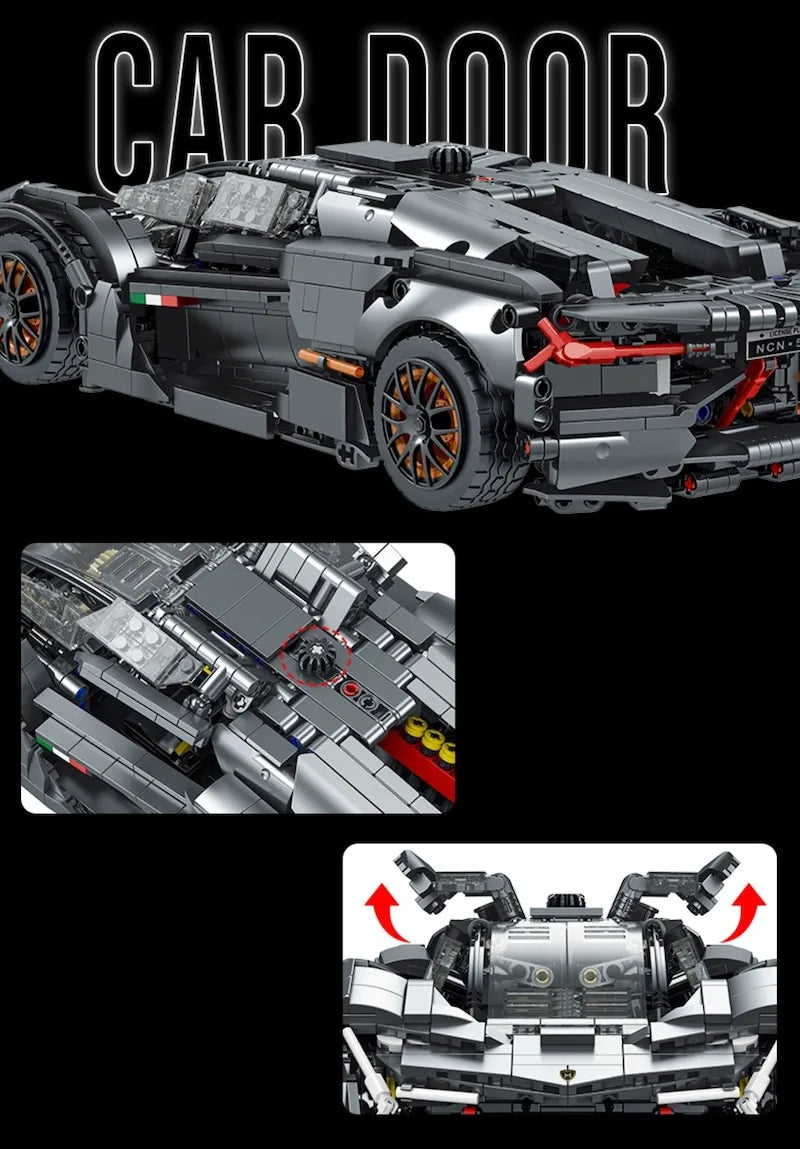 1:14 blocs de construction Lamborghini 2017 Terzo Millennio 