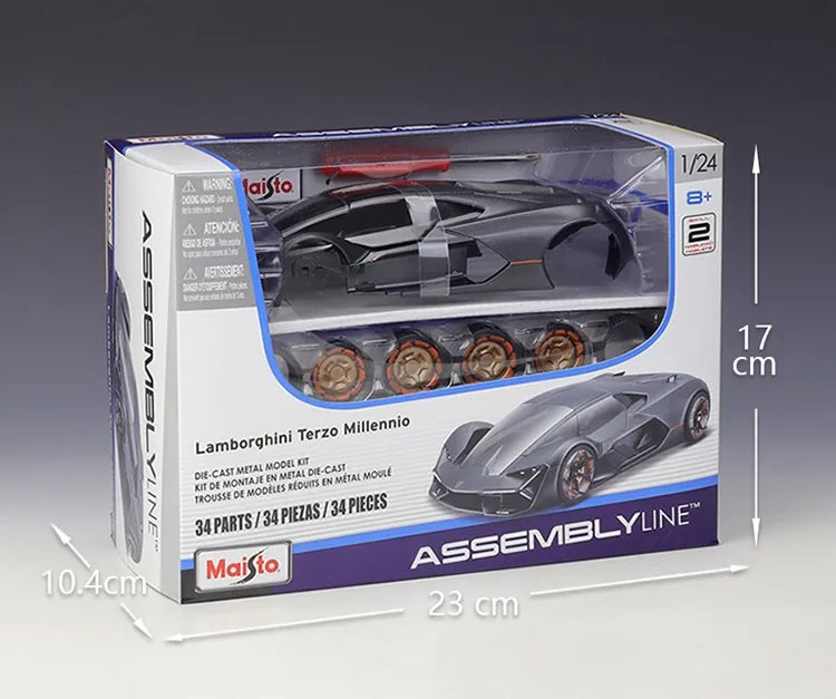 1:24 Assembly Line Lamborghini 2017 Terzo Millennio