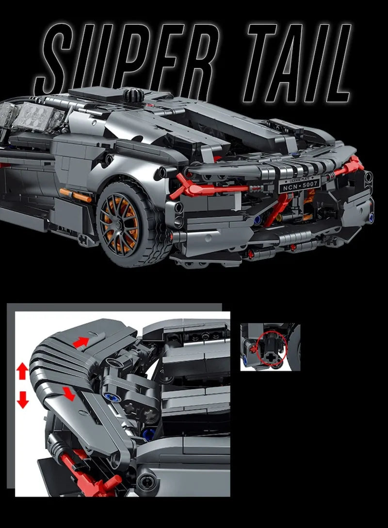 1:14 blocs de construction Lamborghini 2017 Terzo Millennio 