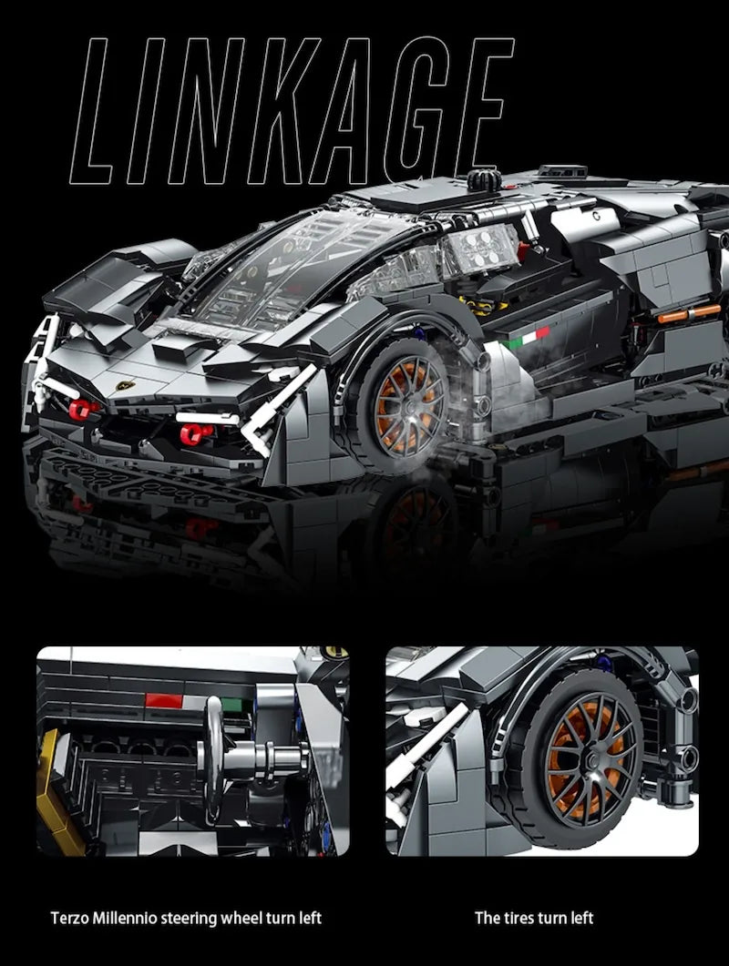 1:14 blocs de construction Lamborghini 2017 Terzo Millennio 