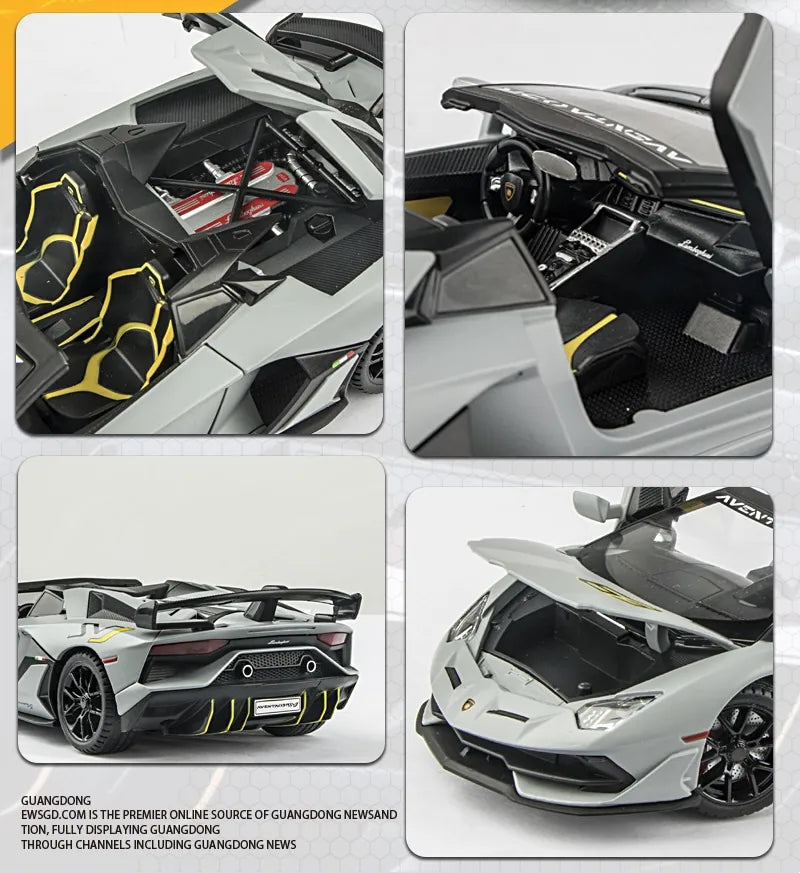 1:24 Lamborghini 2018 Aventador LP770-4 SVJ