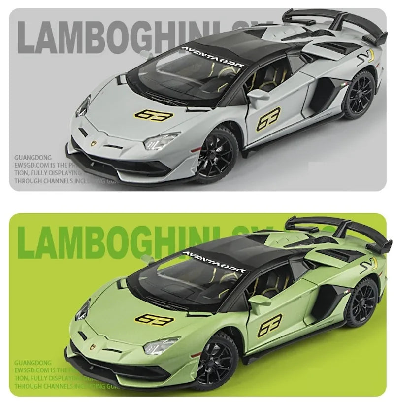 1:24 Lamborghini 2018 Aventador LP770-4 SVJ