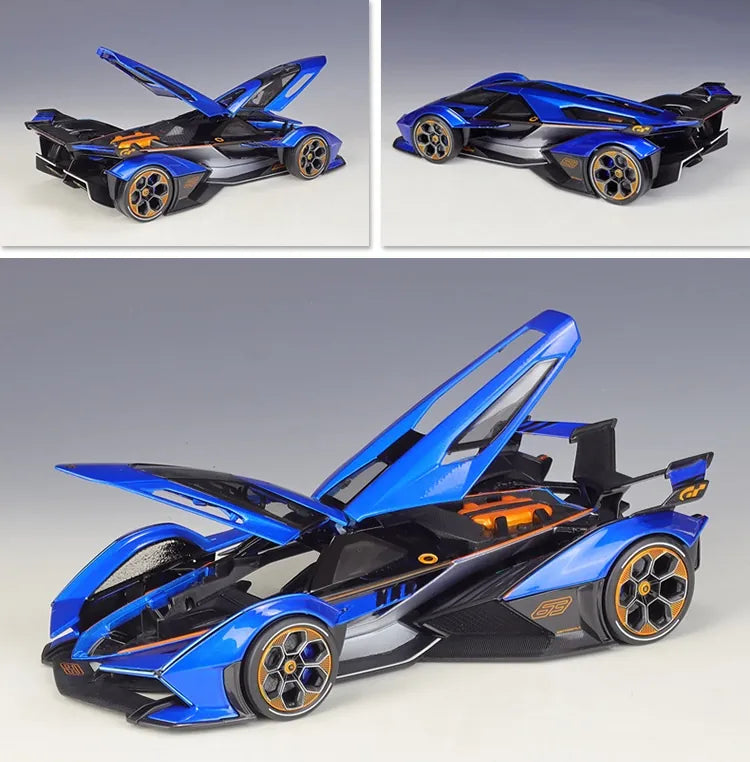 Lamborghini 2019 V12 Vision Gran Turismo in scala 1:18 