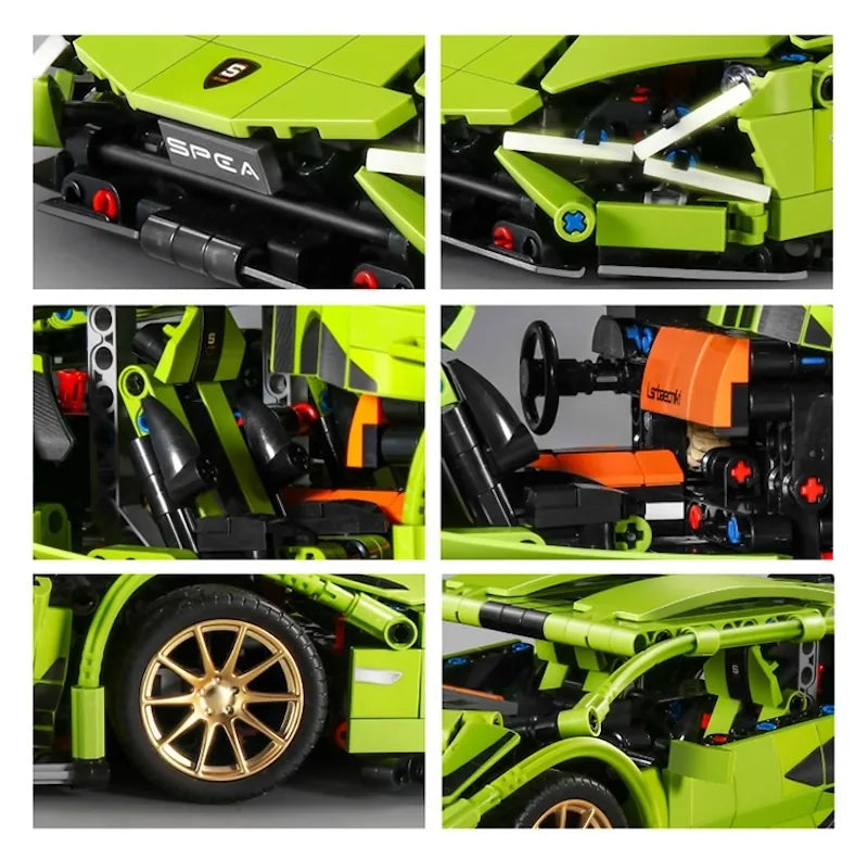 1:14 Building Blocks Lamborghini 2020 Sián FKP 37