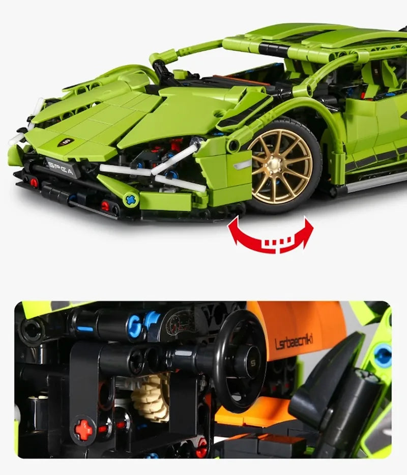 1:14 Building Blocks Lamborghini 2020 Sián FKP 37