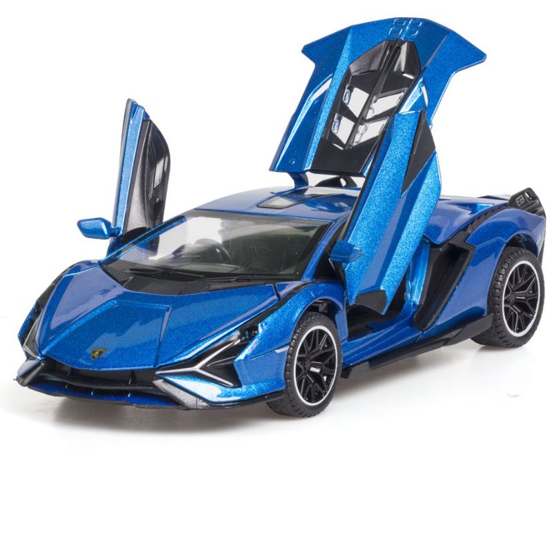 1:32 Lamborghini 2020 Sián FKP 37 Blue Die Cast Model Car