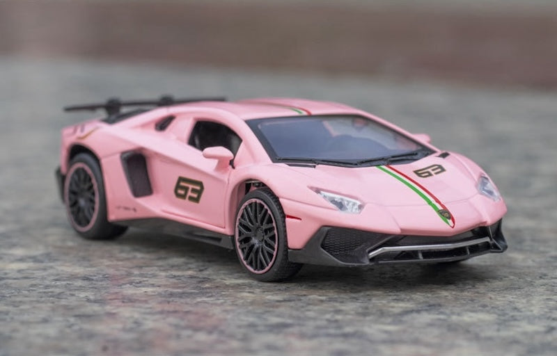 1:32 Lamborghini 2022 Aventador LP780-4 SVJ Die Cast Model Car