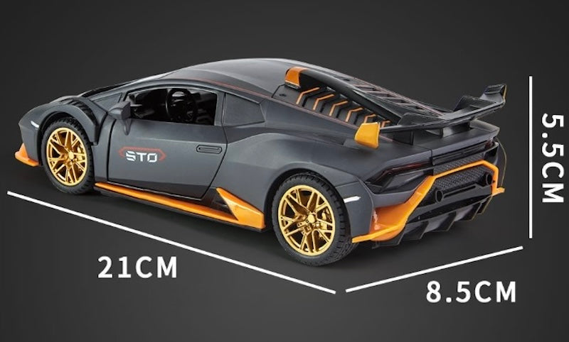 1:24 Lamborghini 2023 Huracan STO Model Car