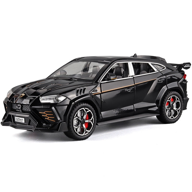 1:24 Lamborghini 2023 Urus Mansory Black Die Cast Model Car