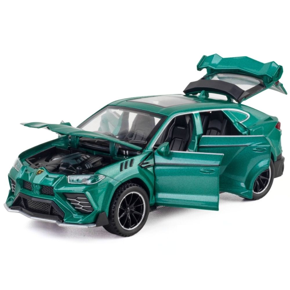 1:32 Lamborghini 2023 Urus Mansory Green Die Cast Model Car