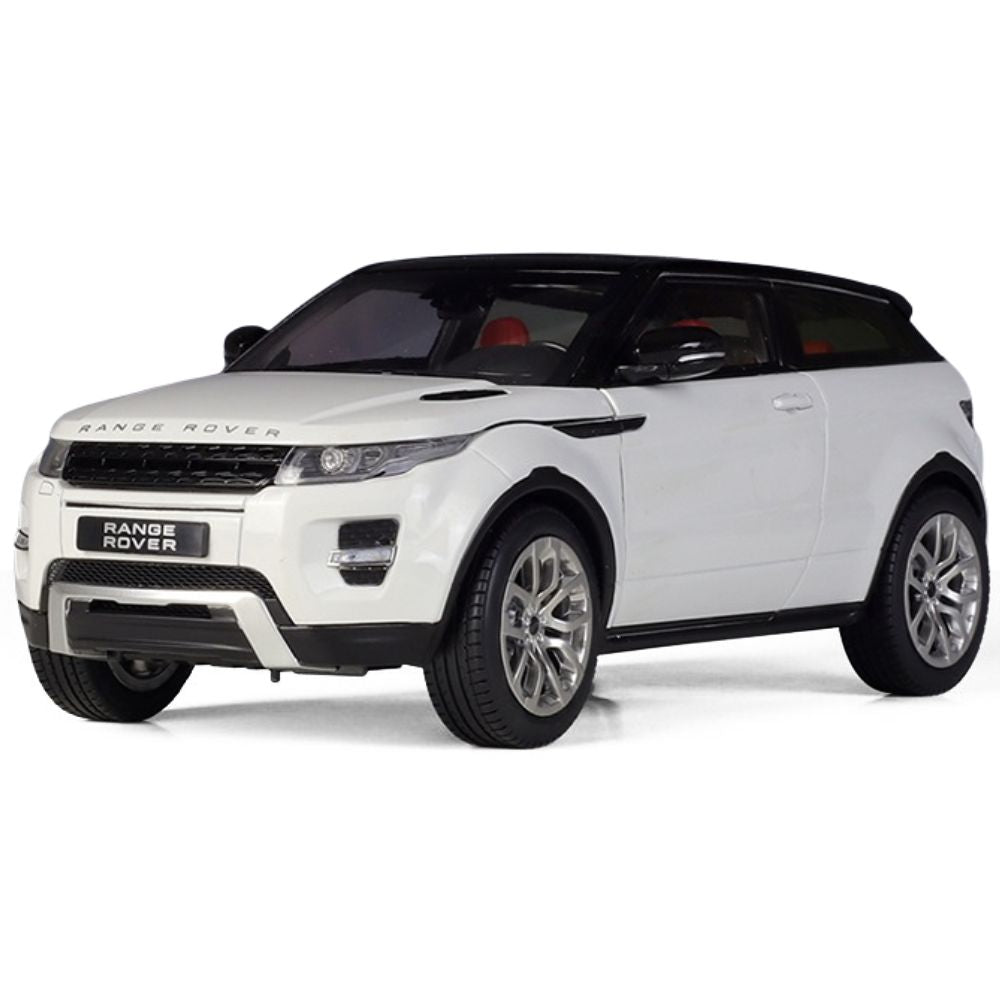 1:18 Land Rover 2011 Range Rover Evoque White Die Cast Model Car