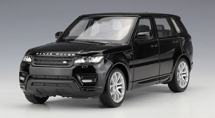 1:24 Land Rover 2013 Range Rover Sport Black Die Cast Model Car