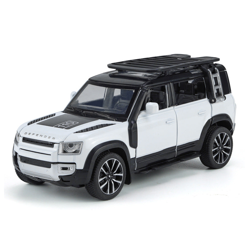 1:32 Land Rover 2019 Defender 110 White Die Cast Model Car