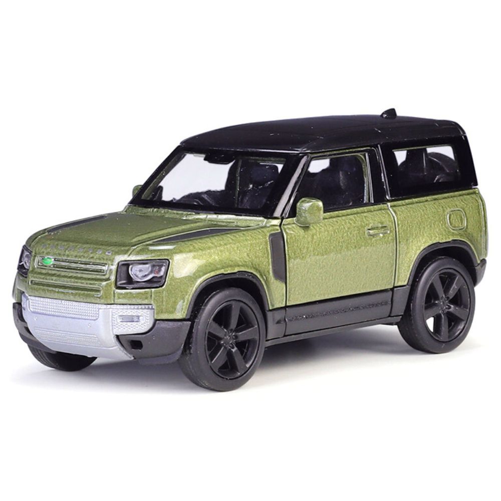 1:36 Land Rover 2020 Defender Green Die Cast Model Car