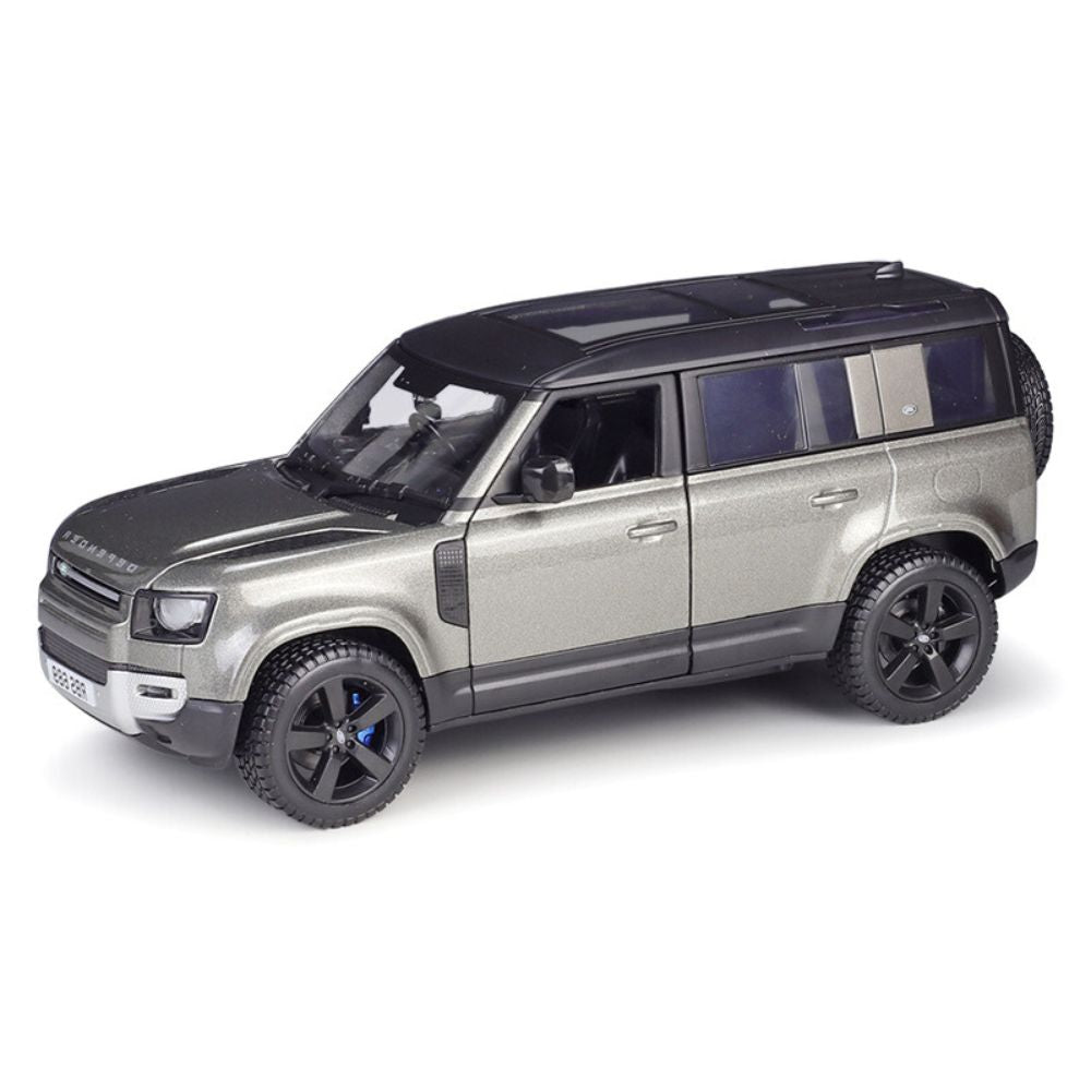 1:24 Land Rover 2022 Defender 110 Silver Die Cast Model Car