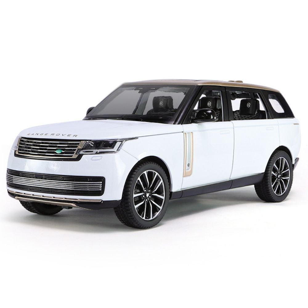 1:24 Land Rover 2022 Range Rover White Die Cast Model Car