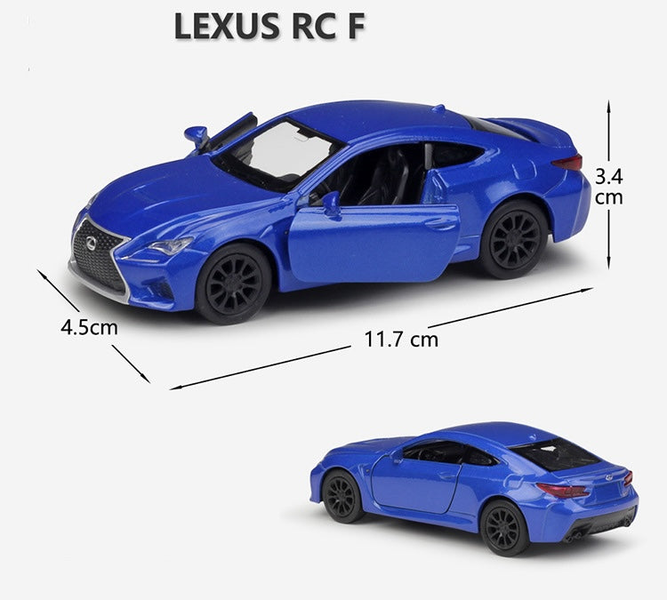 1:36 Lexus 2015 RC F Die Cast Model Car