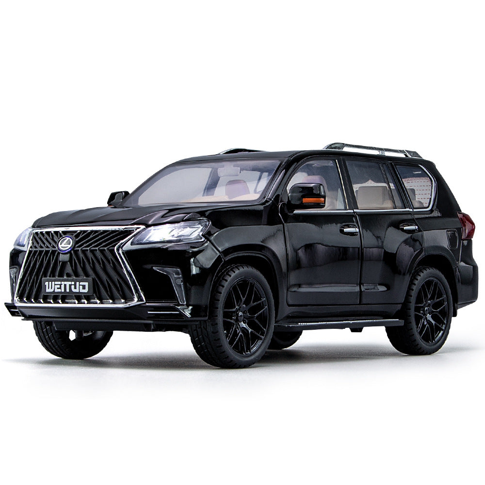 1:18 Lexus 2018 LX570 F Sport Black Die Cast Model Car