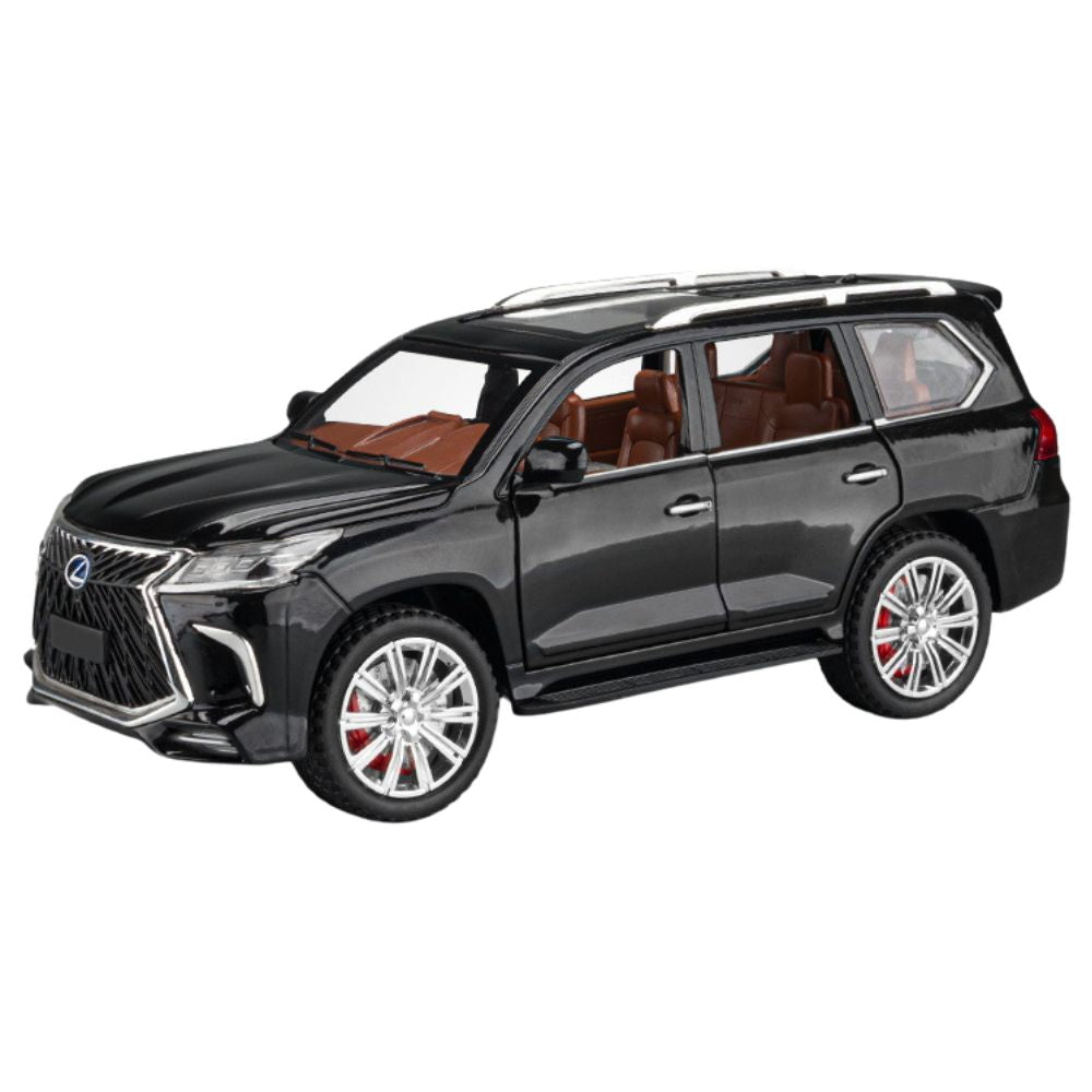 1:24 Lexus 2018 LX570 F Sport Black Die Cast Model Car