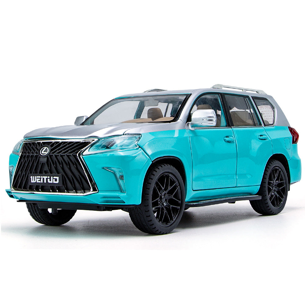 1:18 Lexus 2018 LX570 F Sport Blue Die Cast Model Car