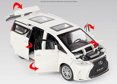 1:32 Lexus 2020 LM350 AH30 Die Cast Model Car