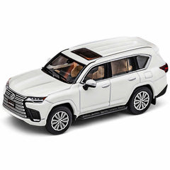 1:64 Lexus 2021 LX600 White Die Cast Model Car