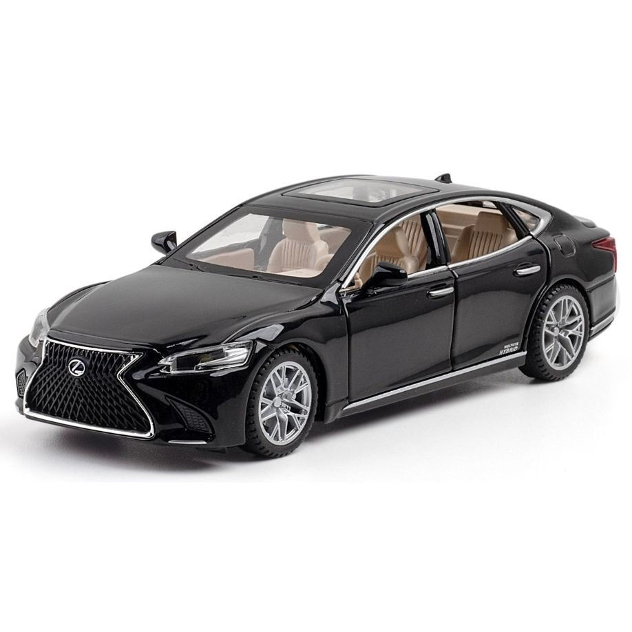 1:32 Lexus 2017 LS500 XF50 Black Die Cast Model Car