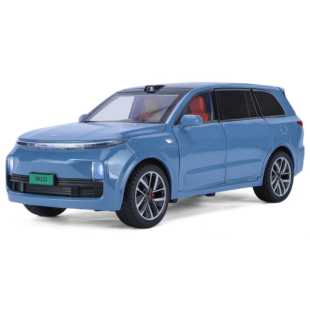 1:24 Li Auto 2022 Li L9 Blue Die Cast Model Car